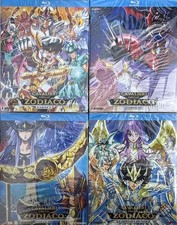 17 Blu-ray I CAVALIERI DELLO ZODIACO serie completa 12 case +Asgard Nettuno +Ade