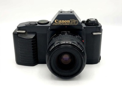 Canon T50 + Canon Zoom Lens EF 35-80mm f/4-5.6 Kit Set Analog SLR 35mm Kamera