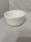 Vintage Hamilton Beach Mixing Bowl Large 8.5" White Pyrex Made In USA Sturdy