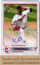2022 Topps Chrome Update #AC-KP Konnor Pilkington RC Rookie Auto Autographs