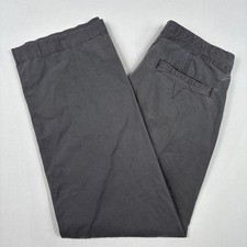 Diesel Industry Pants Men's 34x32 32 Gray Chino Baggy Straight Casual Trouser