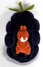 JellyCat Brambling Squirrel Plush Retired Authentic Blackberry Treehouse