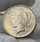 1925 P Peace Dollar - BU uncirculated 90% Silver Coin