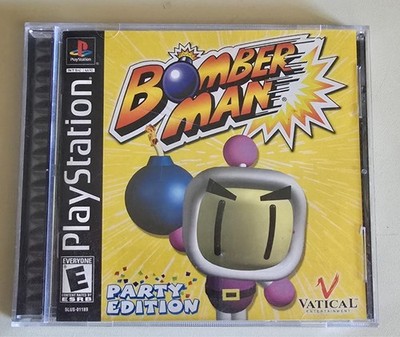 Bomberman *Party Edition* (Sony PlayStation 1, 2000) PS1 ~ See Caption