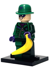 LEGO The Riddler Chase Set Riddler Figure 76012 w/banana