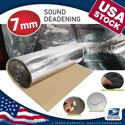 94''x40'' Heat Insulation & Sound Deadener for Floor,Cab,Door,Trunk Noise Killer