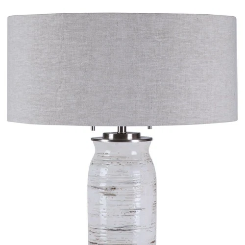 Lenta - 2 Light Table Lamp - 19 inches wide by 19 inches deep Lamps Uttermost - Picture 5 of 8
