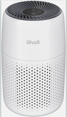 LEVOIT Core 300 True HEPA Portable Air Purifier White Touch 3 Speeds