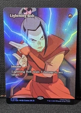 Lightning Bolt (Borderless) FOIL - Avatar: The Last Airbender TLA 0032 MTG - NM
