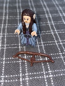 LEGO Arwen Minifigure lor060 Lord of the Rings Set 79006 Council Elrond + Bow