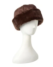 Surell Accessories Cuff Hat Men's Brown Os