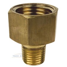 Brass Reducer Adapter 1/2" Female X 1/4" Male NPT Pipe Reducing Fitting