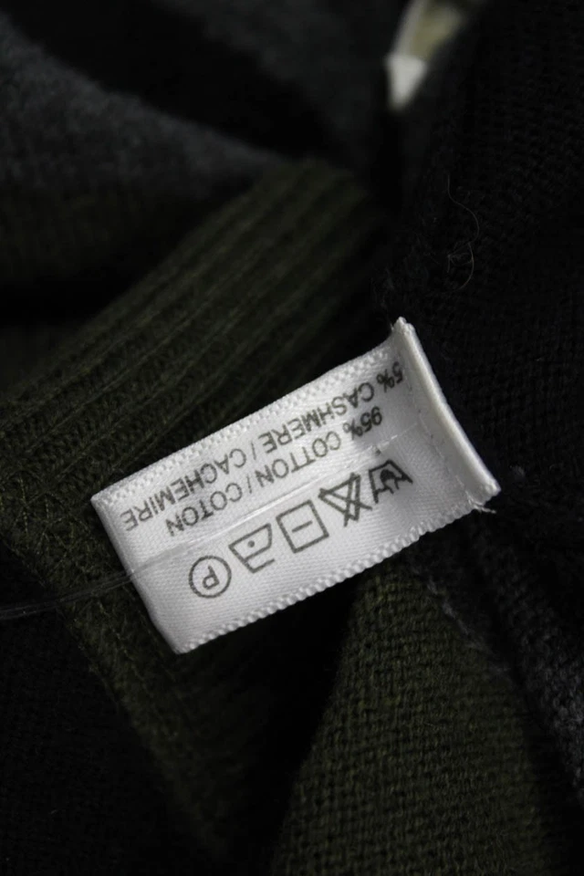 Lisa Todd Women Jogger Sweatpants Black Camo Cotton Cashmere Drawstring Size L - Image 4 of 4