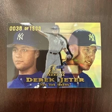 1999 Flair Showcase - Derek Jeter #22 Row 1 /1500