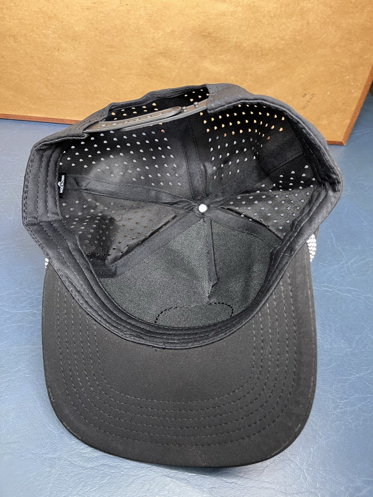 HCM Construction Leather Patch Black Mesh Breatha… - image 6