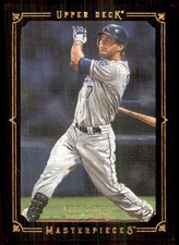 2008 UD Masterpieces Framed Black Alex Gordon #40