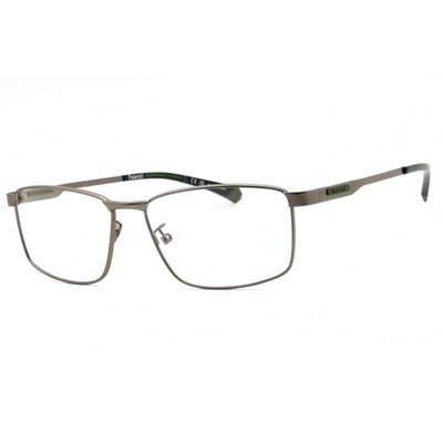 Polaroid Core Men's Eyeglasses Matte Dark Ruthenium Full Rim PLD D534/G 0R80 00