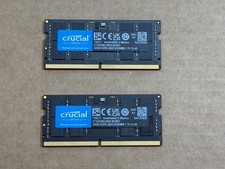 Crucial 32GB DDR5-5600 SODIMM Laptop Memory RAM CT32G56C46S5.M16D1 Tested