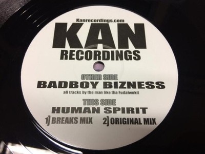 Brains Kan Sound System, Fudalwokit - Bad Boy Bizness (12'') (Very Good Plus (VG+