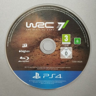 Jeu WRC 7 Pour PlayStation 4 - Neuf Sous Blister - Édition Française - Genre Course