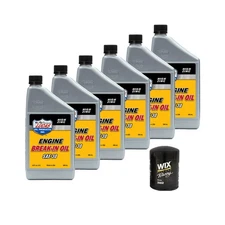 Lucas 10630 SAE 30/WIX 51061R SB-Fits Chevy Break-In Oil Change Kit