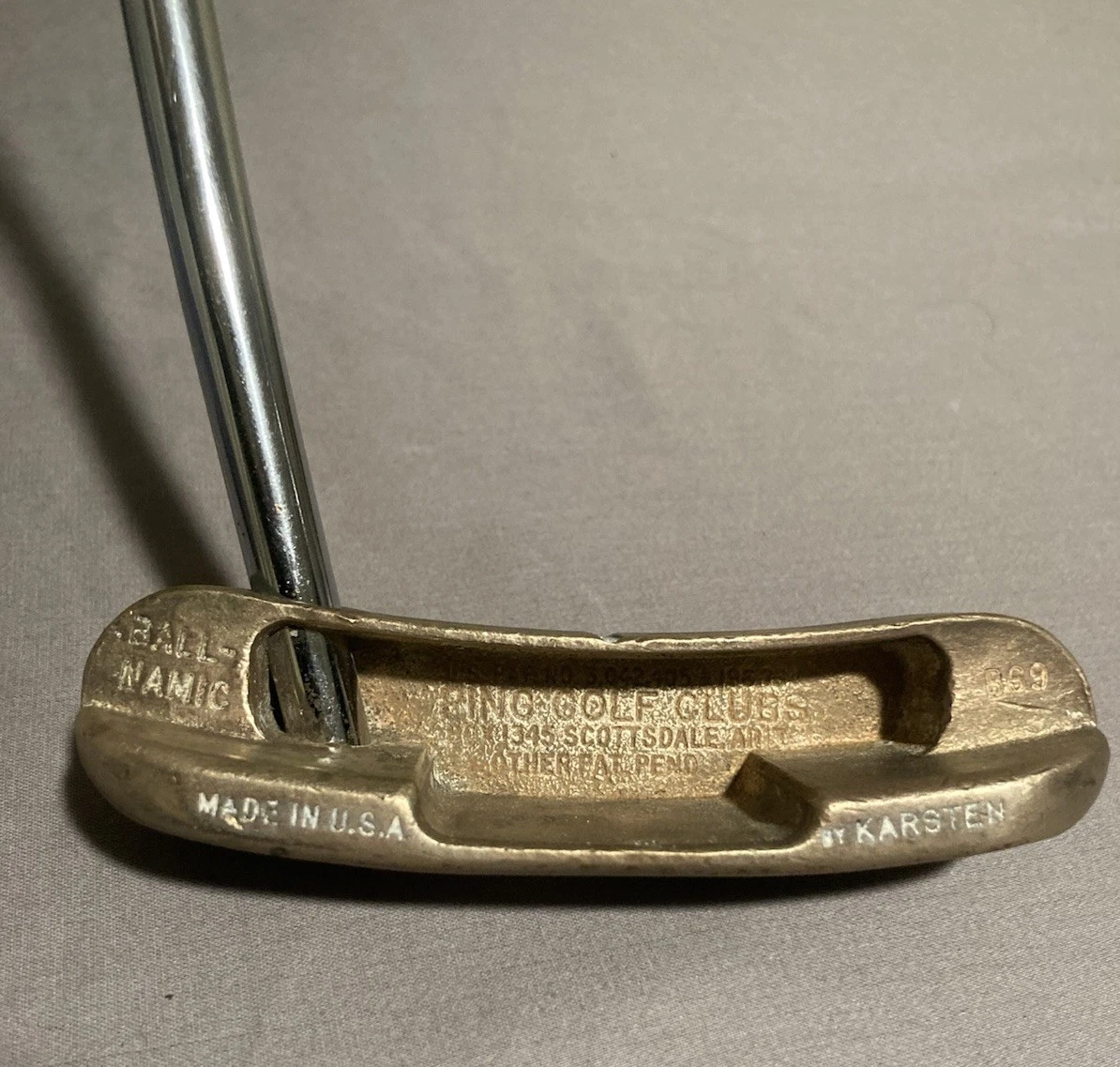 超美品！PING SCOTTSDALE ANSER 復刻版 船底 限定No669 【公式通販】