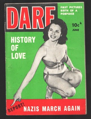 Dare #6 6/1953-History of Love-Eve Arden-Mona Knox-Cheesecake