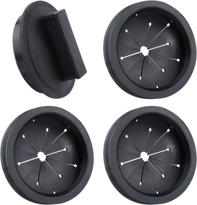 Garbage Disposal Splash Guards and Stopper Set - 3 Pack Sink Baffle Disposal wit