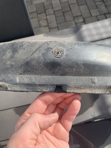 VW GOLF 2 CL GL GT GTI 16V RADHAUSSCHALE INNENKOTFLÜGEL 191809962 191809961