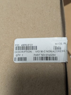NEW SIMPLEX 4906-9101 V/O M-C NON ADDRESS RED WALL STROBE 0743250 Fire Alarm 