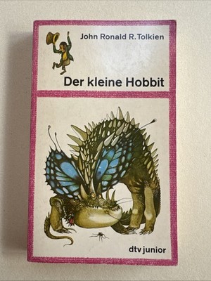 Der kleine Hobbit - J. R. R. Tolkien - DTV Taschenbuch 1974 -