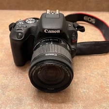 Canon EOS Rebel SL2 Camera - Black with w/ 18-55mm Kit lens (Tested)