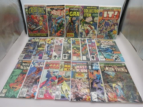 Marvel Comics Dracula/It/Creatures/Spider-man Mixed Lot of 21 (Marvel Comics)