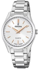 Festina Ladies Steel With CZ Set & Steel Bracelet F20583/1 Watch