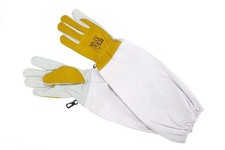 4BEE Imker Lederhandschuhe Robust Komfortabel ideal für Arbeiten am Bienenvolk