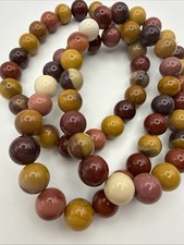 Mookaite Jasper Bead Bracelet Natural Stone S...