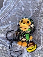 BAPE Baby Milo Camo Plushie Crossbody Bag Monkey Shoulder Bag Purse NWT 2026 New