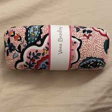 Vera Bradley Stitched Flowers Hard Case Glasses Sunglasses Floral