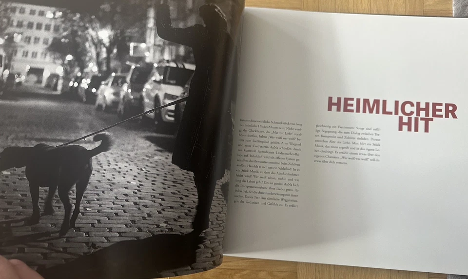 Anna R. "Mut Zur Liebe" Ltd. Premium Artbook Red Vinyl LP + CD NEU + OVP - Bild 4 von 4