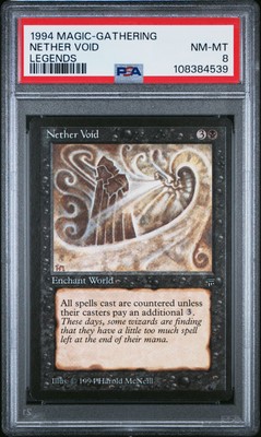 NETHER VOID Legends Rare Reserved List PSA 8 MTG [Nostalgium] | eBay