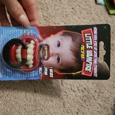 Billy-Bob Little Vampire Red Infant Pacifier NEW