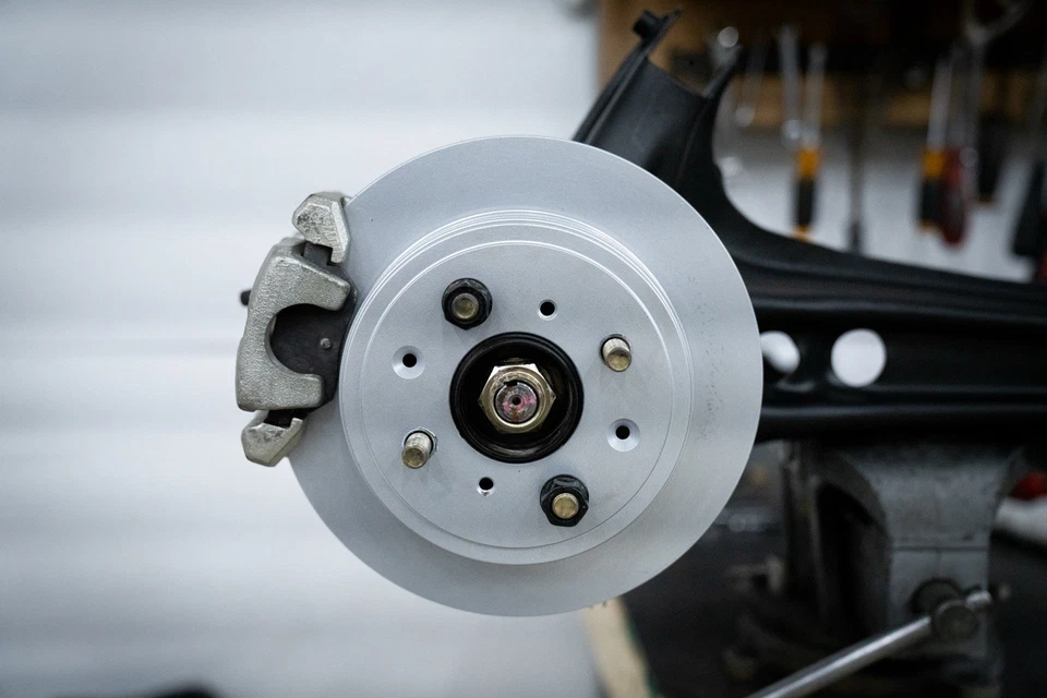 Soportes de conversión de disco trasero Honda Civic 1992-2000, sedán, escotilla, cupé Foto 2 de 4