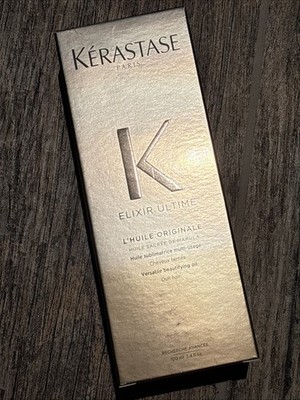 Kerastase Elixir Ultime L'Huile Original Hair Oil - 3.4 fl. oz. NEW
