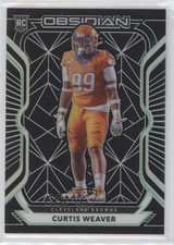 2020 Panini Obsidian Rookies Electric Etch Green 24/50 Curtis Weaver #149 2p7