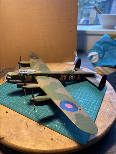 1:72 Display Built RAF Avro Lancaster B Mk3 DX-A No.57 Sqdn RAF East Kirby 1944