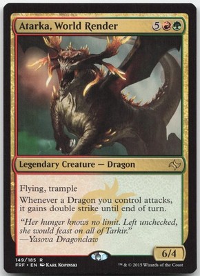 Atarka, World Render - Fate Reforged - Rare - Magic: The Gathering