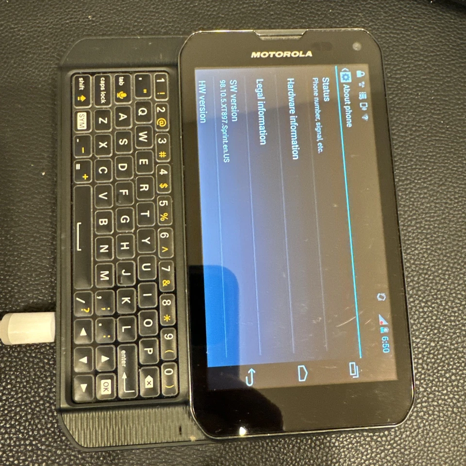 Rare Working XT897 Motorola Photon Q 4G Tested Working - Image 2 of 3