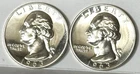 (2) ** 1963 Proof Washington Quarters ** 90% Silver  **