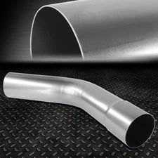 3" Inch OD DIY Custom 45 Degree Mild Steel Mandrel Bend Exhaust Pipe Tubing