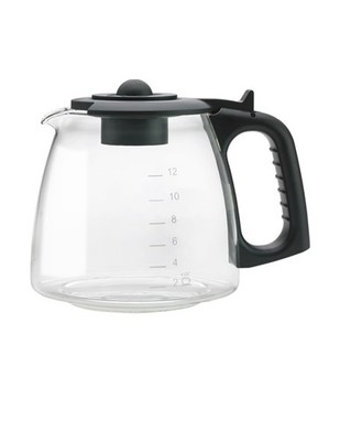 12 Cup Glass Replacement Coffee Carafe, Borosilicate Glass from Germany